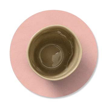 Cloud coaster reversible  circle 1 pcs - pink-light grey - LIND DNA