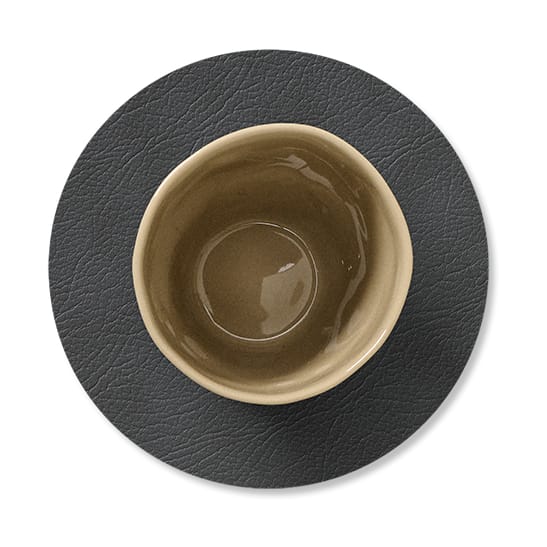 Cloud-Nupo coaster reversible circle 1 pcs, anthracite-pastel green LIND DNA