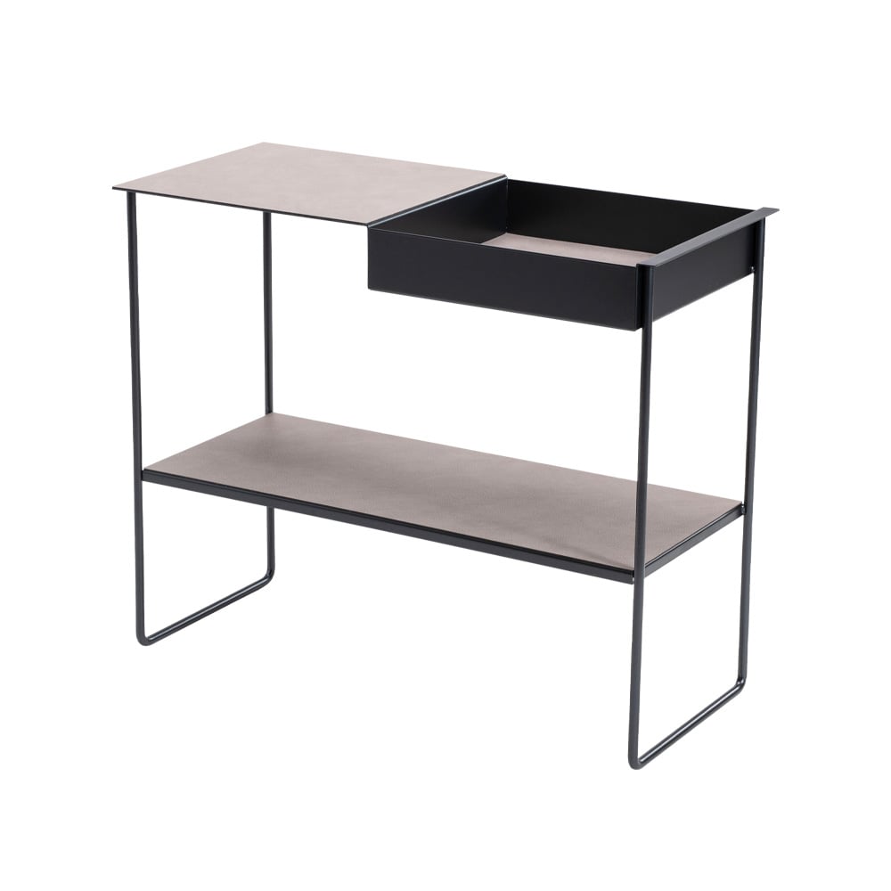 LIND DNA Console Bull Storage console table Warm grey