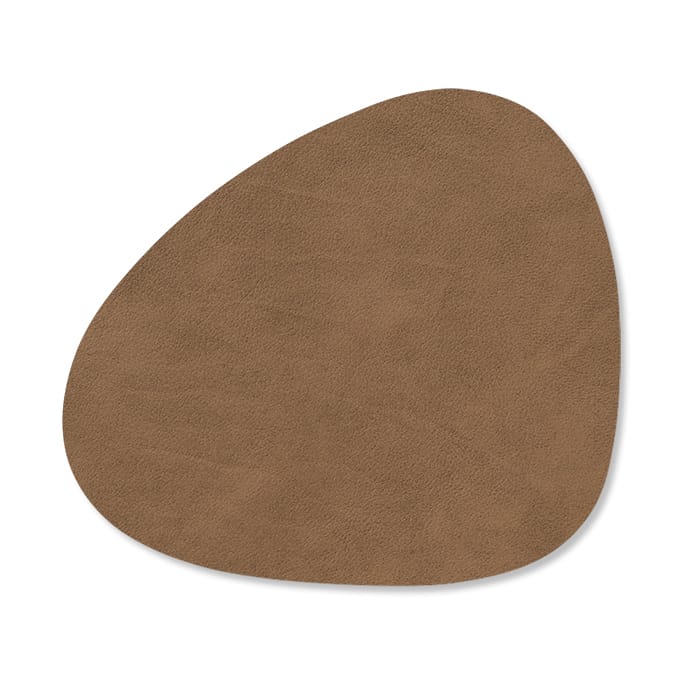 Curve Nupo coaster - Brown - LIND DNA