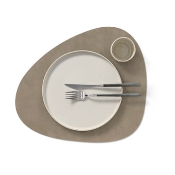 Curve Nupo placemat - Nomad grey - LIND DNA