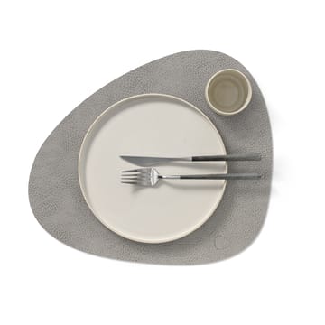 Hippo placemat curve - anthracite grey - LIND DNA