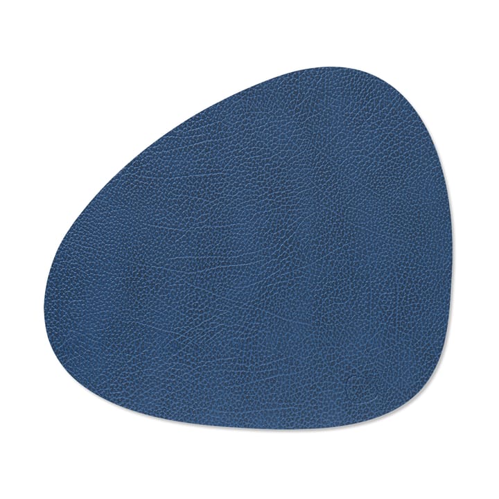 Hippo placemat curve M - Navy blue - LIND DNA