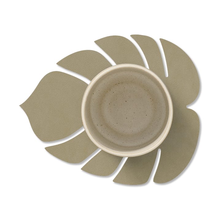 Monstera Leaf Nupo coaster, Herbal dust LIND DNA