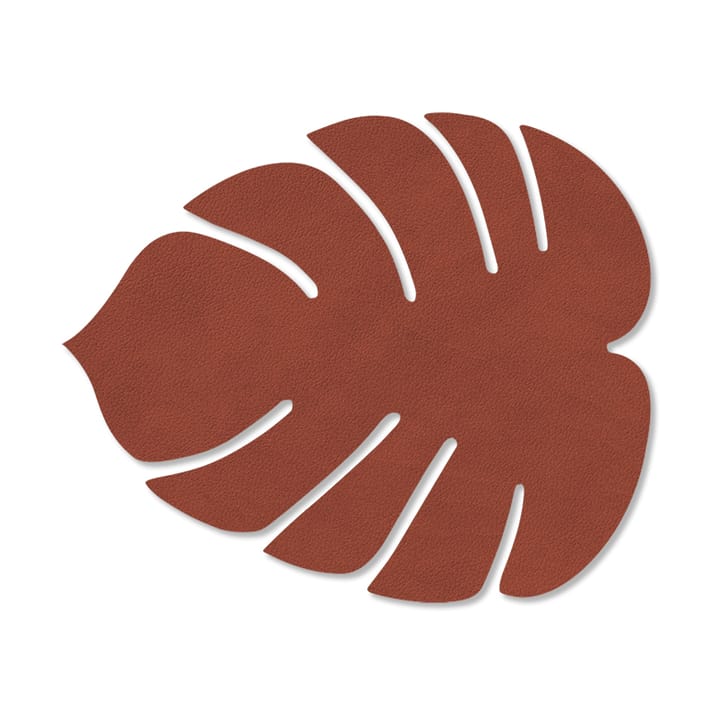 Monstera Leaf Nupo coaster - Sienna - LIND DNA