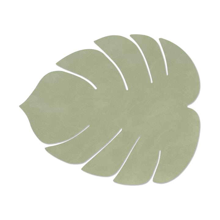 Monstera Leaf Nupo placemat L - Olive green - LIND DNA