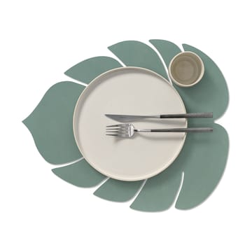 Monstera Leaf Nupo placemat L - Pastel green - LIND DNA