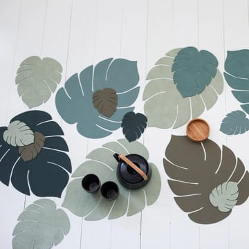 Monstera Leaf Nupo placemat L - Pastel green - LIND DNA