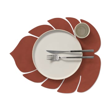 Monstera Leaf Nupo placemat L - Sienna - LIND DNA