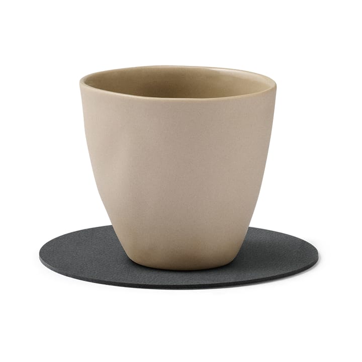 Nupo coaster circle, anthracite grey LIND DNA