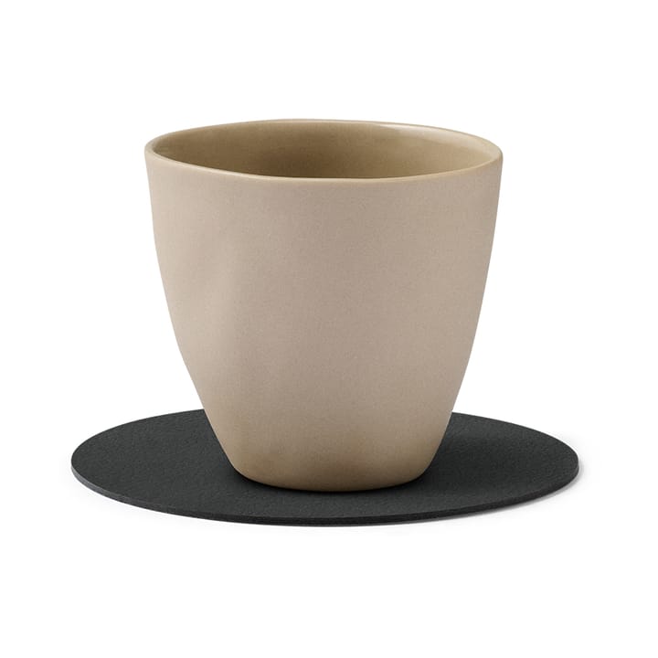 Nupo coaster circle, black LIND DNA