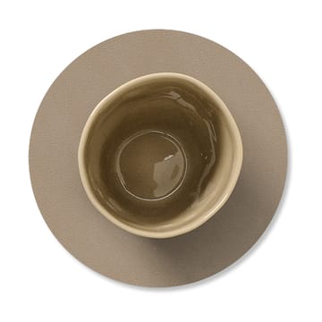 Nupo coaster circle - Clay brown - LIND DNA