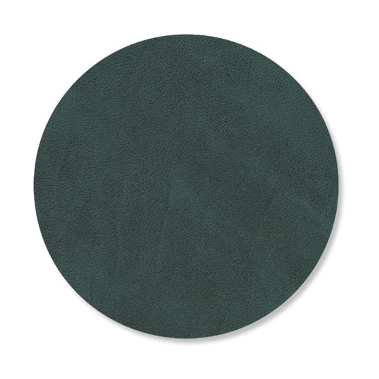 Nupo coaster circle - dark green - LIND DNA