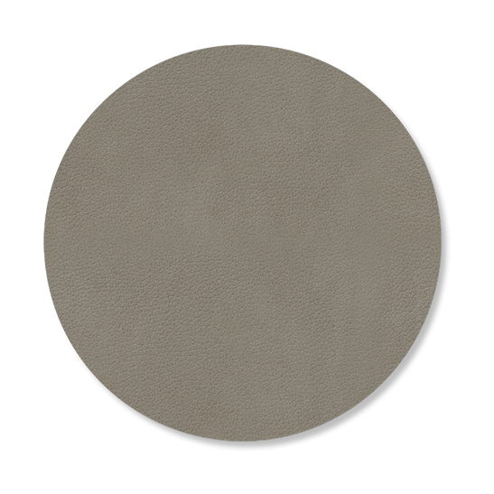 LIND DNA Nupo coaster circle Flint grey | Scandinavian Design | Coasters | Grey