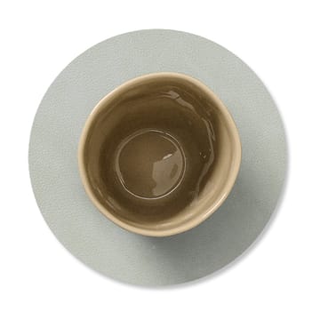 Nupo coaster circle - metallic (stone grey) - LIND DNA