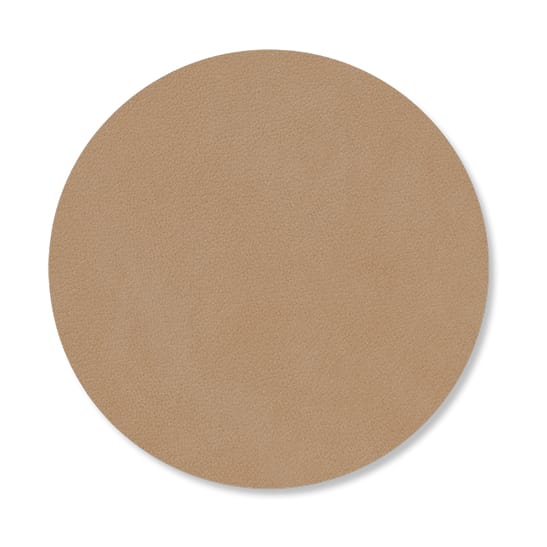 Nupo coaster circle - Nougat - LIND DNA