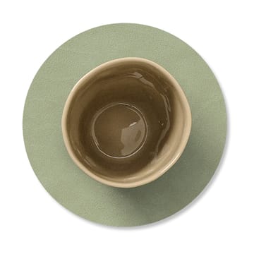 Nupo coaster circle - Olive green - LIND DNA