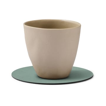 Nupo coaster circle - pastel green - LIND DNA