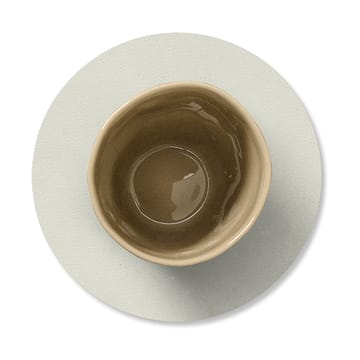 Nupo coaster circle reversible 1 pc - Linen-Flint Grey - LIND DNA