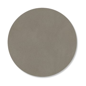 Nupo coaster circle reversible 1 pc - Linen-Flint Grey - LIND DNA