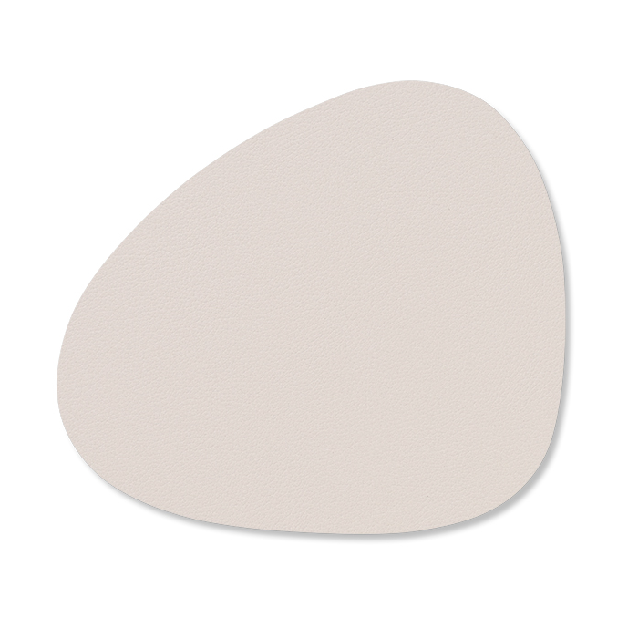 LIND DNA Nupo coaster curve Soft nude | Scandinavian Design | Coasters | Beige