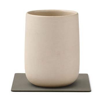 Nupo coaster reversible square 1 pc - Linen-Flint Grey - LIND DNA