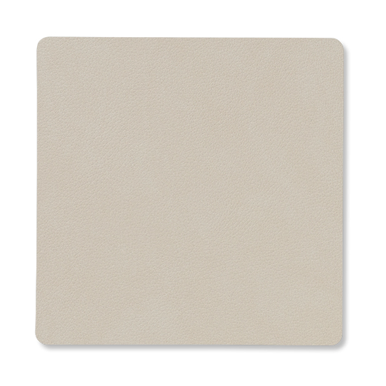 LIND DNA Nupo coaster square Oyster white | Scandinavian Design | Coasters | Grey