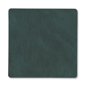 Nupo coaster square reversible 1 pcs - Dark green-olive green - LIND DNA