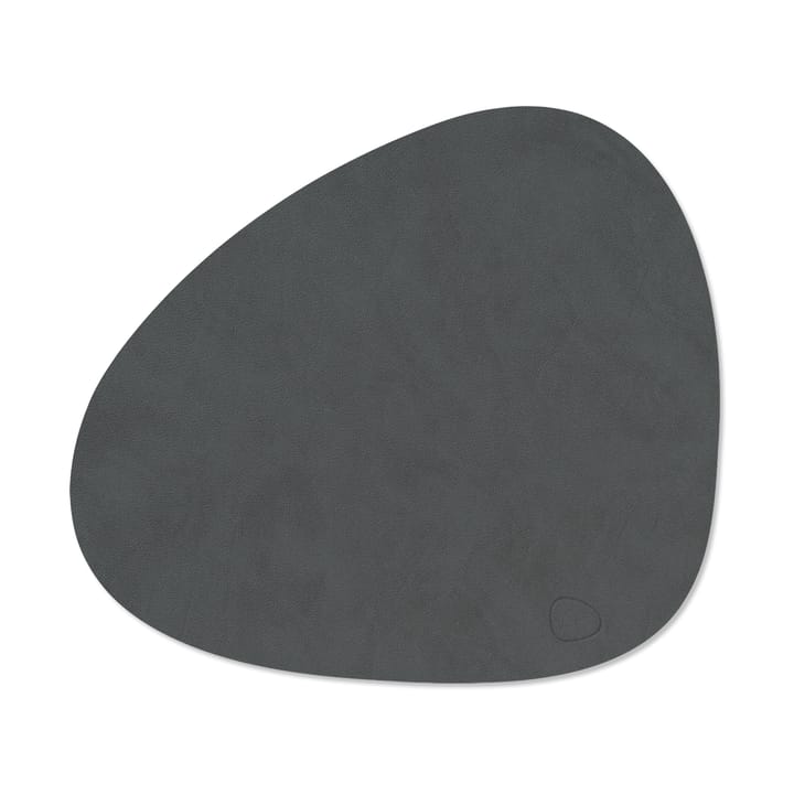 Nupo place mat curve M - Anthracite - LIND DNA