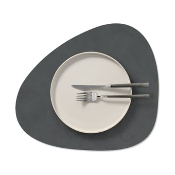 Nupo place mat curve M - Anthracite - LIND DNA