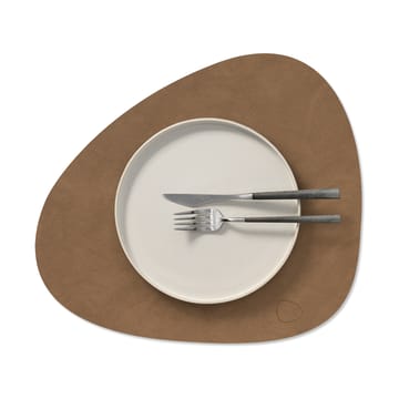 Nupo place mat curve M - Brown - LIND DNA