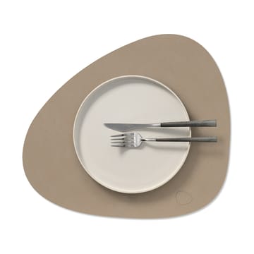 Nupo place mat curve M - Clay brown - LIND DNA