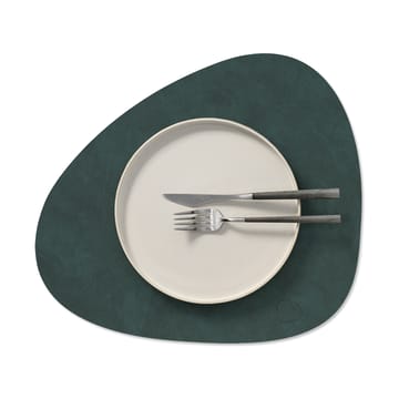 Nupo place mat curve M - Dark green - LIND DNA