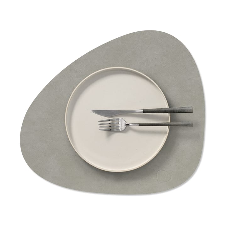 Nupo place mat curve M, Light grey LIND DNA