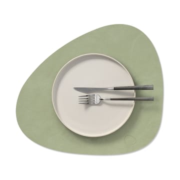 Nupo place mat curve M - Olive green - LIND DNA