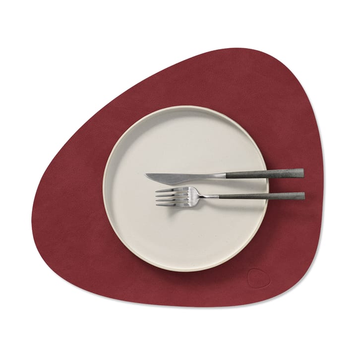 Nupo place mat curve M, Red LIND DNA