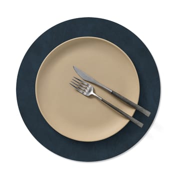 Nupo placemat circle M - Midnight blue - LIND DNA