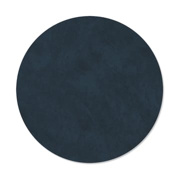 Nupo placemat circle reversible M 1 pcs - Midnight blue-petrol - LIND DNA