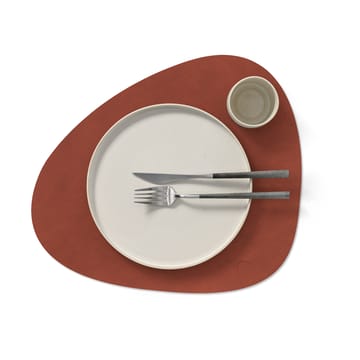 Nupo placemat curve L - Sienna - LIND DNA