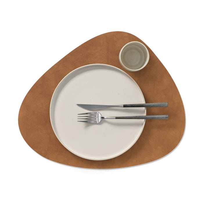 Nupo placemat reversible curve L 1 pc, Army green-nature LIND DNA