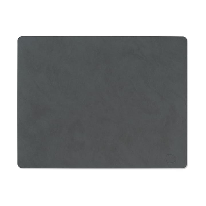 Nupo placemat reversible square L 1 pc, anthracite-light grey LIND DNA