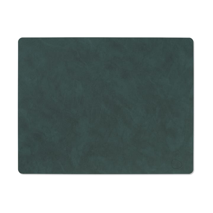 Nupo placemat reversible square L 1 pc, Dark green-olive green LIND DNA