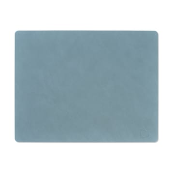 Nupo placemat reversible square L 1 pc - light blue-light grey - LIND DNA