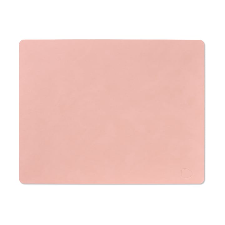 Nupo placemat reversible square L 1 pc, rosa-light grey LIND DNA