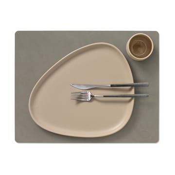 Nupo placemat square L - Flint grey - LIND DNA