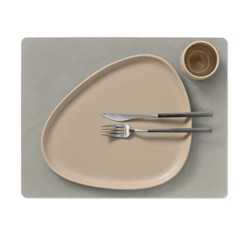 Nupo placemat square L - light grey - LIND DNA