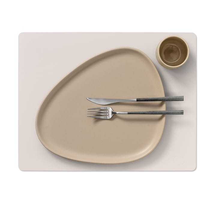 Nupo placemat square L, Soft nude LIND DNA