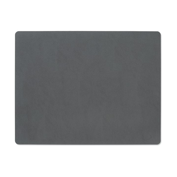 Serene placemat square L 35x45 cm - Anthracite - LIND DNA