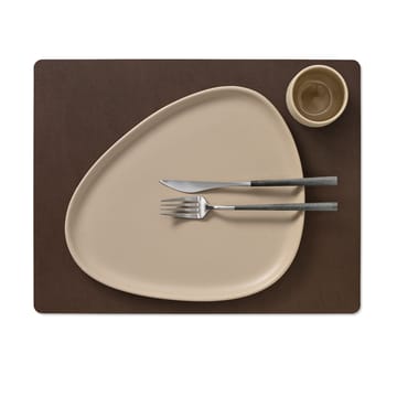 Serene placemat square L 35x45 cm - Hazel - LIND DNA