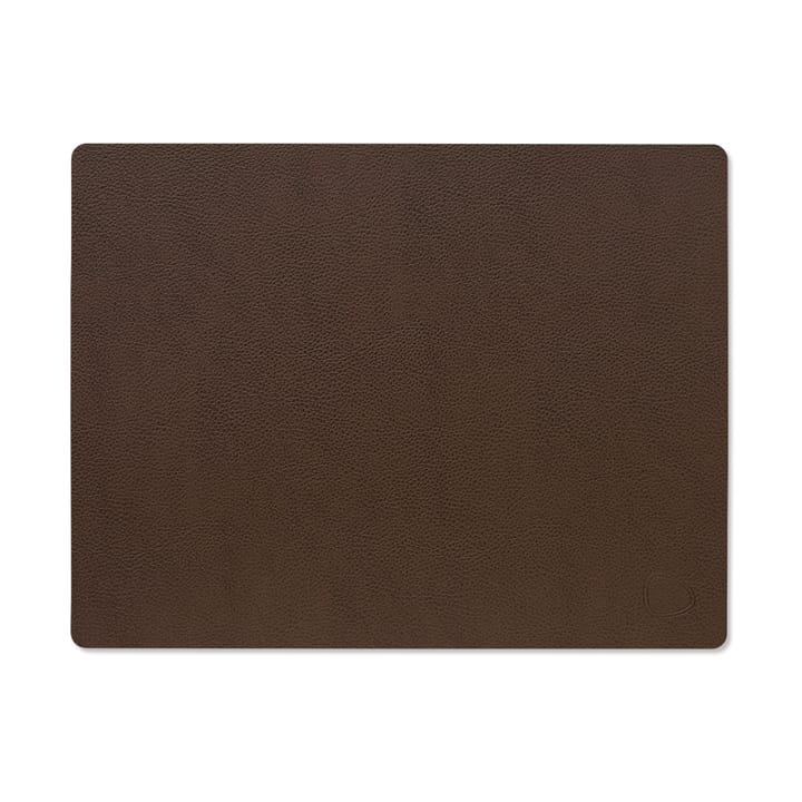 Serene placemat square M 26.5x34.5 cm - Hazel - LIND DNA